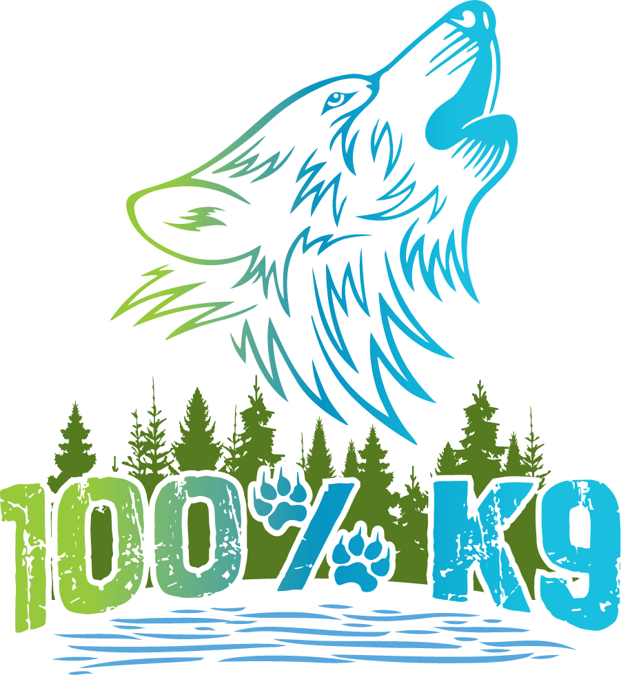 100% K9 Logo